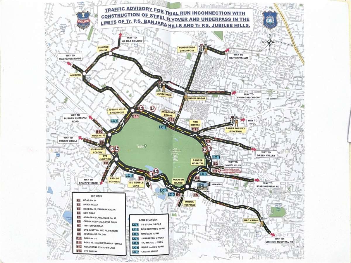 One-Way Traffic Trial Around KBR Park on June 21 for H-CITI Flyover Project