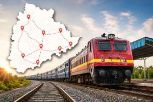 Telangana Set for Complete Rail Connectivity as New Railway Lines Planned Across Remaining Districts