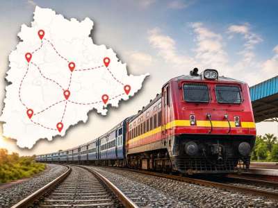 Telangana Set for Complete Rail Connectivity as New Railway Lines Planned Across Remaining Districts