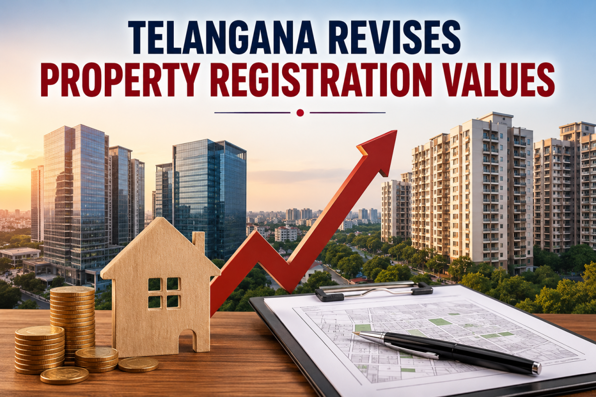 Telangana Revises Property Registration Values Statewide from June 5, 2026