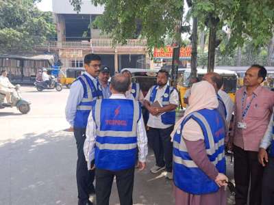 TGSPDCL CMD Leads Field Inspection in Hyderabad Under Special Power Infrastructure Drive