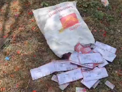 500+ Voter ID Cards Found Dumped Roadside in Hyderabad’s Jalpally Area