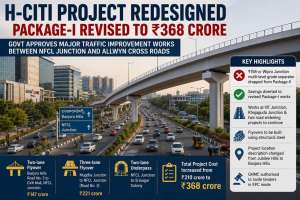 Telangana Government Redesigns H-CITI Project; Package-I Cost Revised to ₹368 Crore