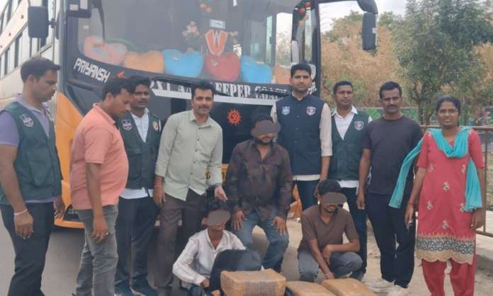 Eagle Force Telangana Seizes Over 41 Kg Ganja, Apprehends Three in Hyderabad