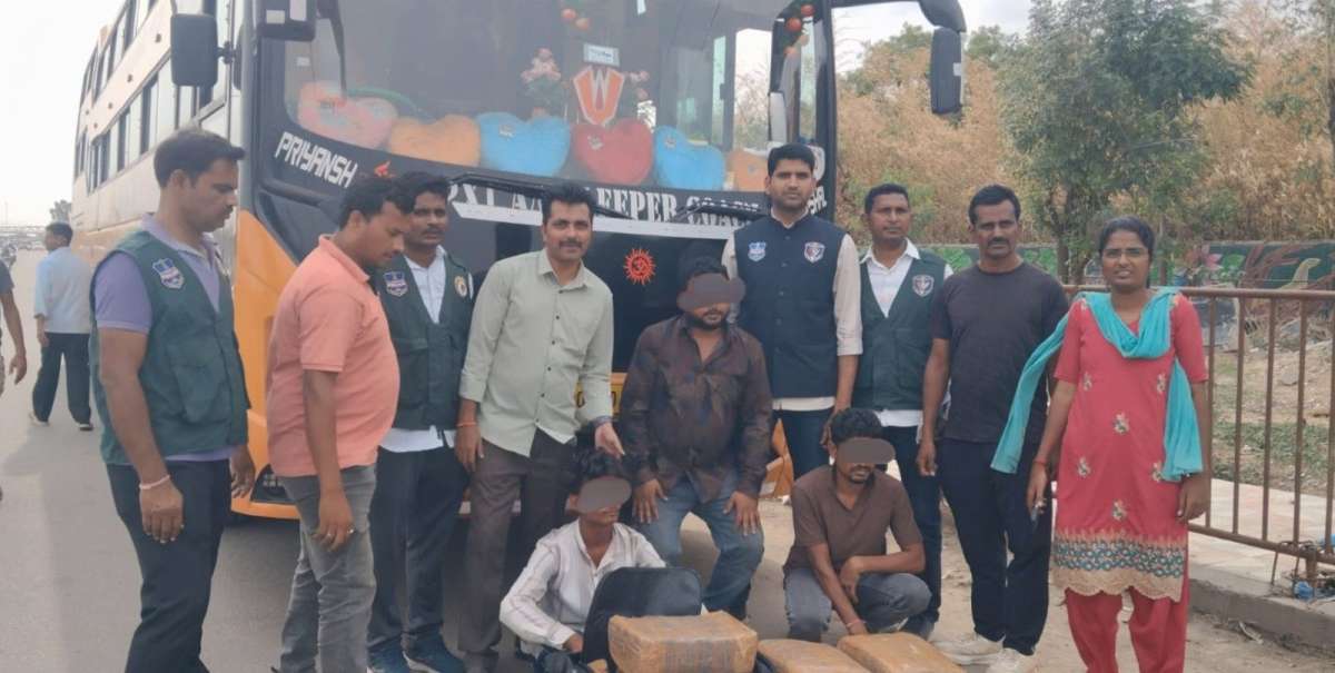 Eagle Force Telangana Seizes Over 41 Kg Ganja, Apprehends Three in Hyderabad