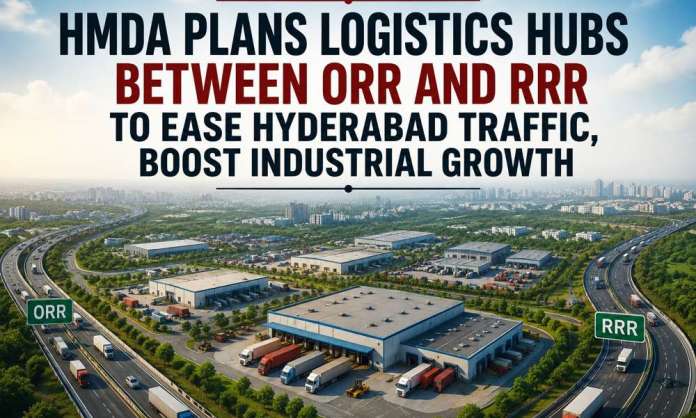 HMDA Plans Logistics Hubs Between ORR and RRR to Ease Hyderabad Traffic, Boost Industrial Growth