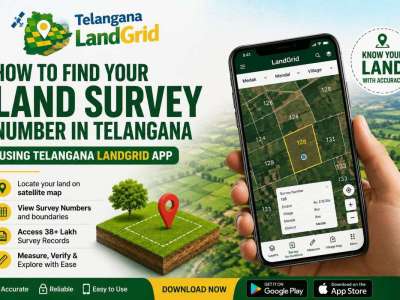 How to Find Your Land Survey Number in Telangana Using Your Mobile