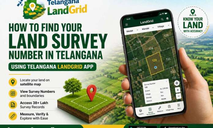 How to Find Your Land Survey Number in Telangana Using Your Mobile