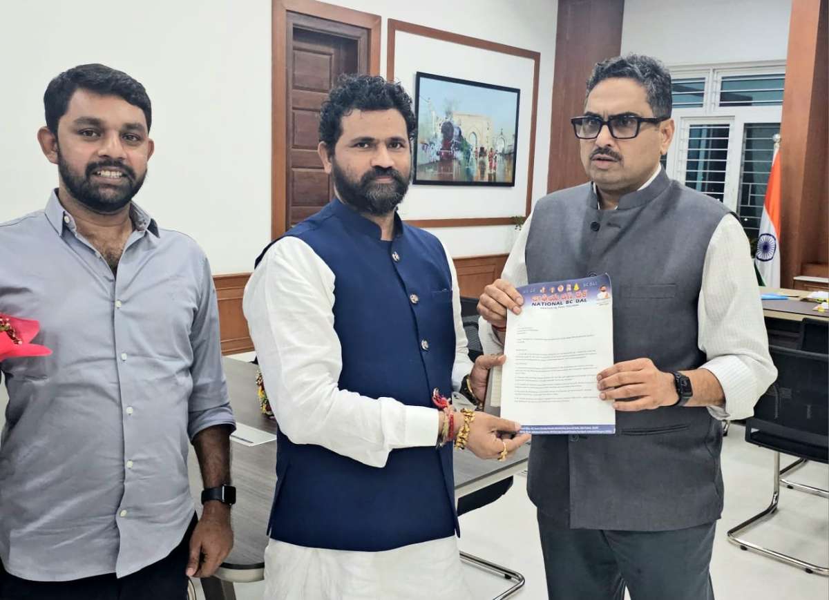 National BC Dal Submits Memorandum to Telangana Chief Secretary on Welfare Measures