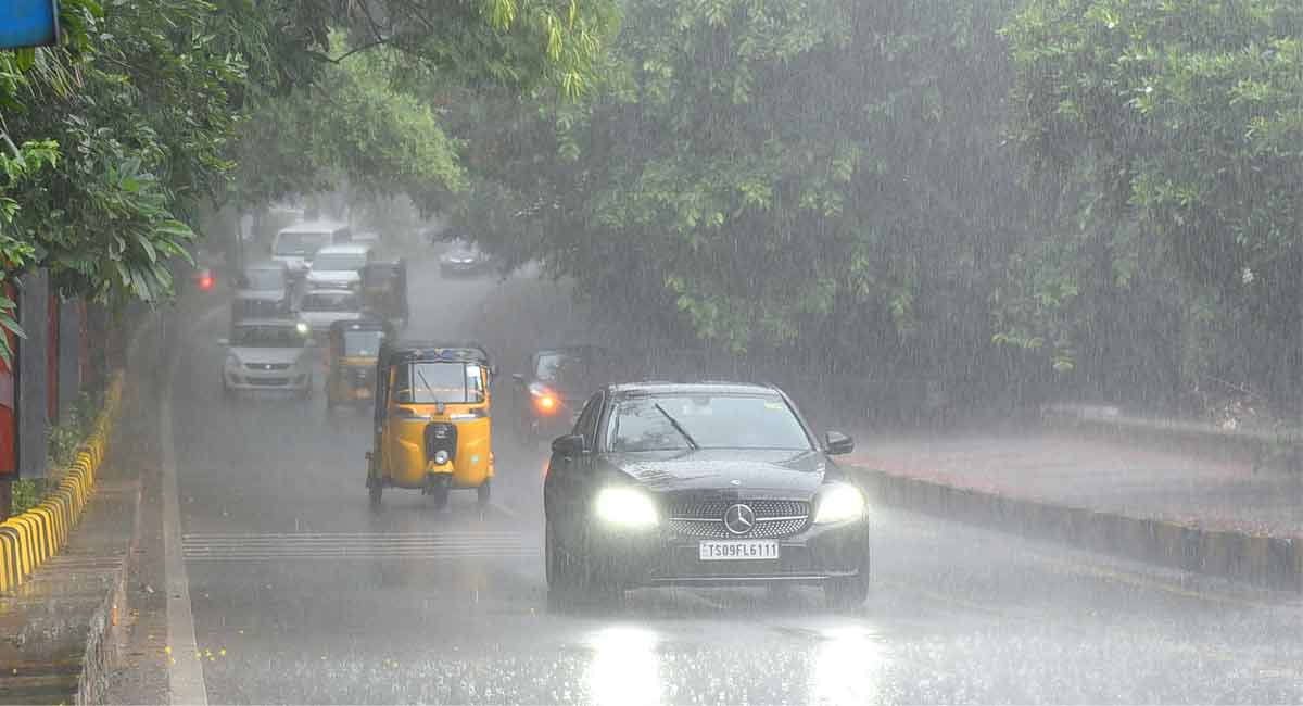 Telangana Braces for Heavy Rainfall as Low Pressure System Develops Over Odisha Coast