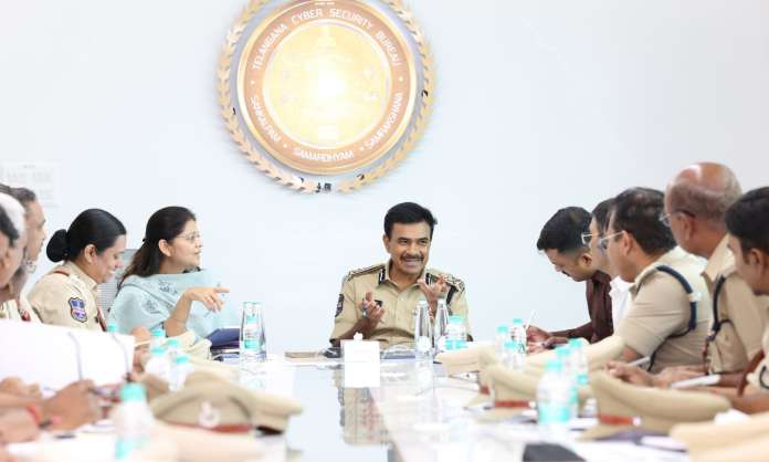 Telangana DGP CV Anand Reviews Cyber Bureau, Urges Citizens to Report Fraud on 1930