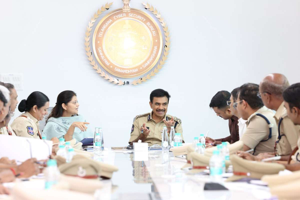 Telangana DGP CV Anand Reviews Cyber Bureau, Urges Citizens to Report Fraud on 1930