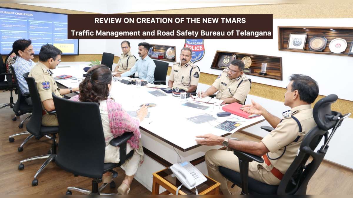Telangana DGP CV Anand Reviews New Traffic Bureau and Anti-Drug Committees in Educational Institutions