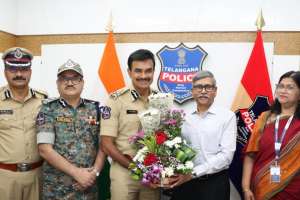Telangana DGP Reviews Young India Police School Progress, Enrollment Rises to 360 Students