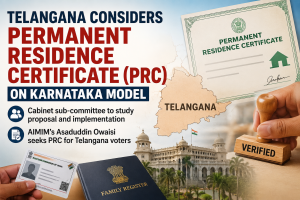 Telangana Government May Considers Introducing Permanent Residence Certificate System