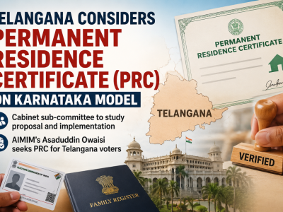 Telangana Government May Considers Introducing Permanent Residence Certificate System