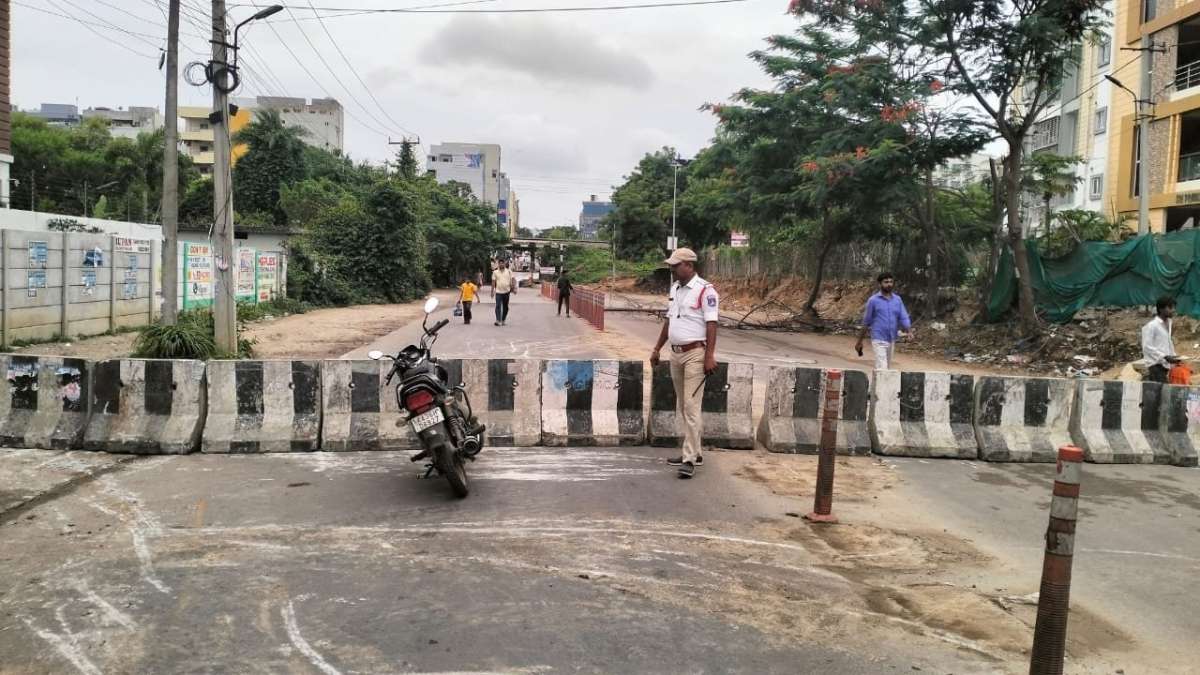 Traffic Diversions at My Home Mangala Due to Storm Water Pipeline Works