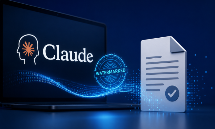 Anthropic Adds Invisible Watermarks to Claude-Generated Text and Files