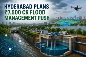 Hyderabad Plans Major ₹7,500 Crore Flood Management Push With Advanced Drainage and Flood Monitoring Systems