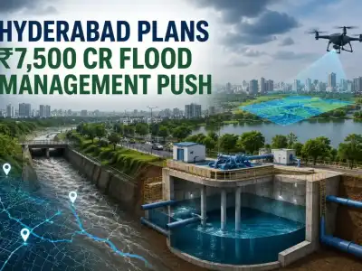 Hyderabad Plans Major ₹7,500 Crore Flood Management Push With Advanced Drainage and Flood Monitoring Systems