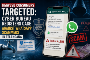 HMWSSB Consumers Targeted: Cyber Bureau Registers Case Against WhatsApp Scammers in Telangana
