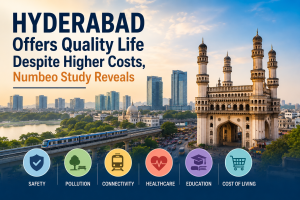 Hyderabad Offers Quality Life Despite Higher Costs, Numbeo Study Reveals