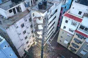 Hyderabad’s Anjaiah Nagar: HYDRAA Demolishes Illegal Building After Saturday Collapse