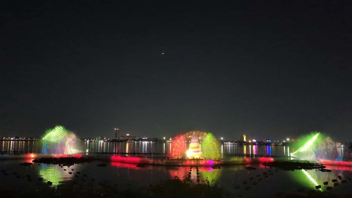 Sanjeevaiah Park Opens New Laser Show and Musical Fountain in Hyderabad