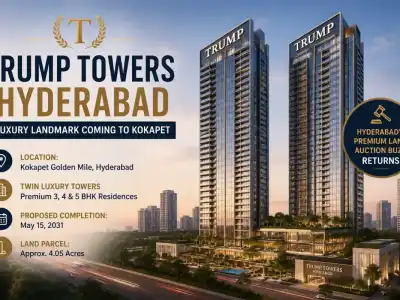 Trump Towers Hyderabad Set for Major Launch in Kokapet; Project Targets May 2031 Completion