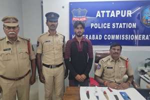 Attapur Police Arrest Rowdy Sheeter Chango Within 12 Hours of Complaint