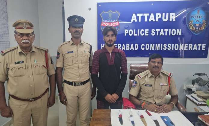 Attapur Police Arrest Rowdy Sheeter Chango Within 12 Hours of Complaint