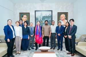 CM Revanth Reddy Invites Singapore to Invest Telangana Summit at Bharat Future City