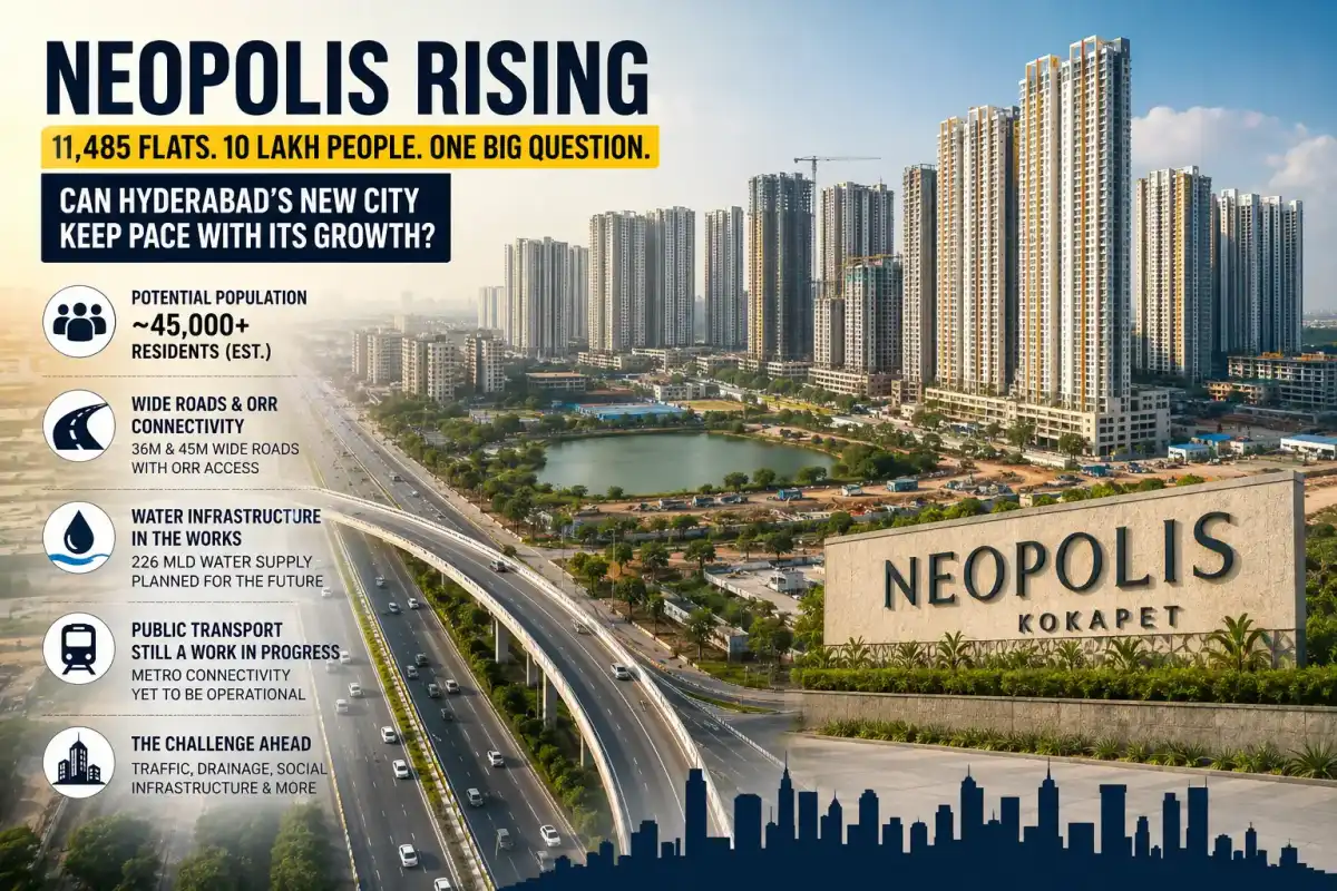 Neopolis Is Building a New City Within Hyderabad. But Can Its Roads, Water and Infrastructure Keep Up?