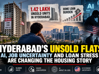 Hyderabad’s Unsold Flats Raise a Bigger Question: What Happens If AI, Jobs and Loans Slow the Housing Market?