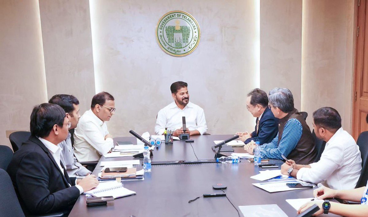 CM Revanth Reddy Urges Hyundai to Fast-Track Zaheerabad Project and Set Up Car Plant