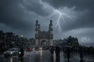 Cyclone Arnab Brings Rain And Thunderstorms To Telangana On October 28; Hyderabad Likely Spared