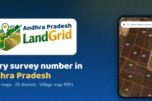 Hyderabad Startup Launches Andhra Pradesh LandGrid App to Find Any Survey Number on a Satellite Map