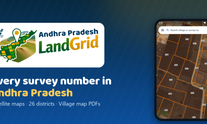 Hyderabad Startup Launches Andhra Pradesh LandGrid App to Find Any Survey Number on a Satellite Map