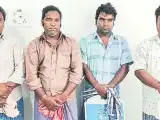 Four cross-dressing men held for allegedly demanding money from BMW owner