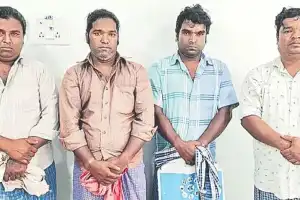 Four cross-dressing men held for allegedly demanding money from BMW owner