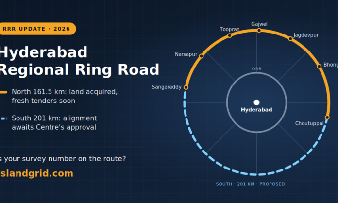RRR Update: North Section Land Acquisition Complete, South Stretch Awaits Centre’s Nod