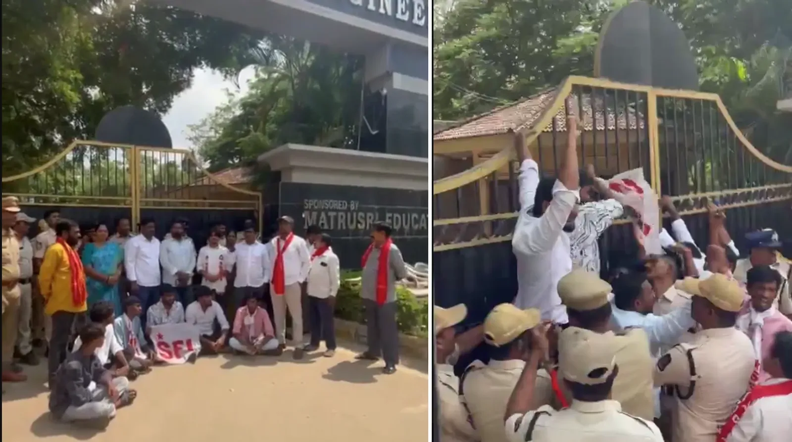 MVSR Engineering College Dandiya Tragedy: SFI Slams Colleges for Profit-Driven Cultural Events